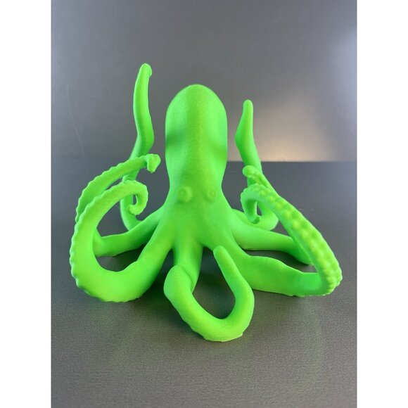 3D Printed Octopus Phone Holder Terrarium Aquarium Desk Decor Nautical - Picture 3 of 9